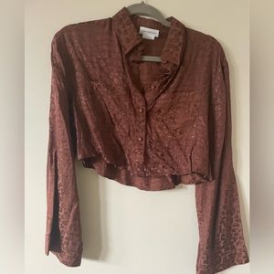 Crop top- so cute!! I just have too long of a torso :( (I’m 5’10 for reference)